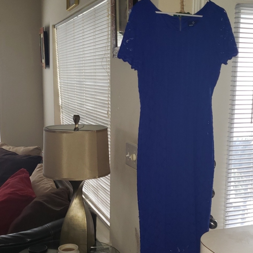 👗Blue lace dress 👗